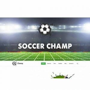 Soccer - HTML Template